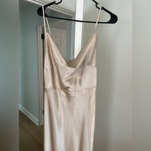 Satin Bridesmaid Dress